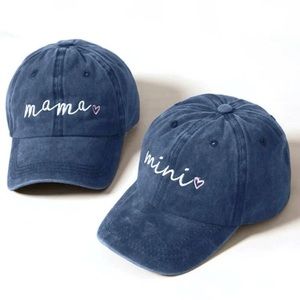 2 pc Mama and Me matching hat set
